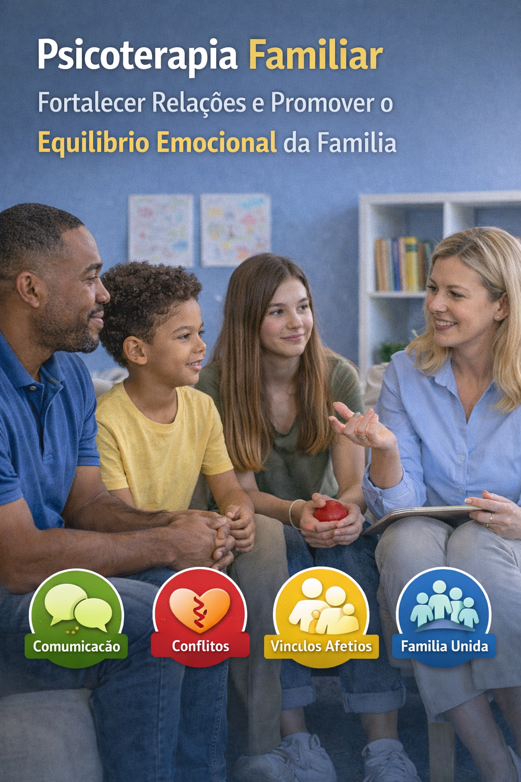 Psicoterapia Familiar Fortalecer Relações e Promover o Equilíbrio Emocional da Família